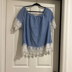 Off shoulder top